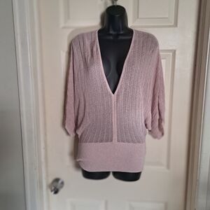 Jennifer Lopez sheer sweater size xs